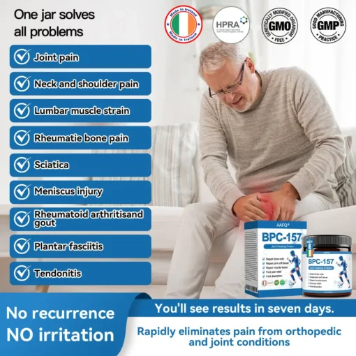 AAFQ® BPC-157 Joint Healing Cream