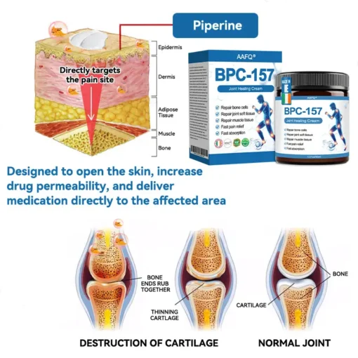 AAFQ® BPC-157 Joint Healing Cream