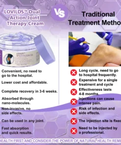 LOVILDS™ 7 Day Rapid Joint & Bone Therapy Cream