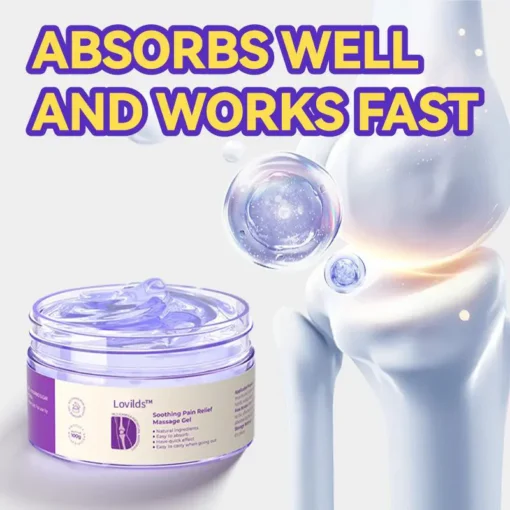 Lovilds™ Turmeric & Emu Oil Arthritis Soothing Pain Relief Massage Gel
